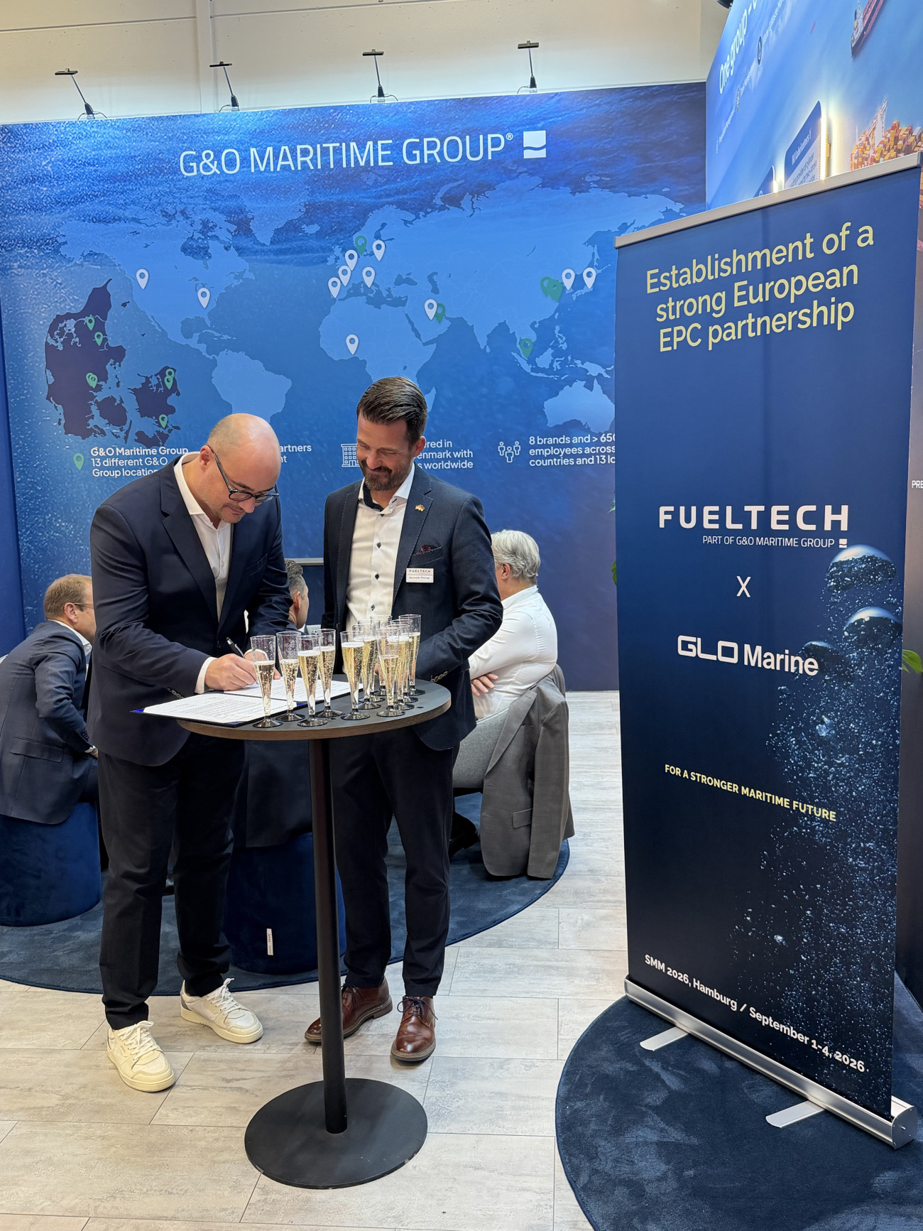 GLO Marine and FuelTech sign strategic EPC Partnership Agreement at SMM 2026 