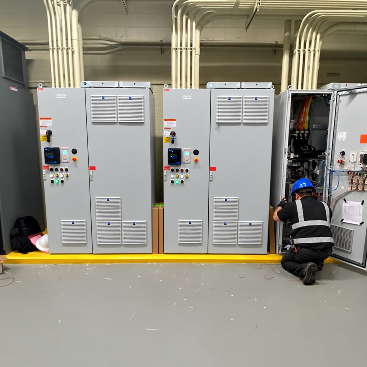 variable frequency drives for marine pumps and fans