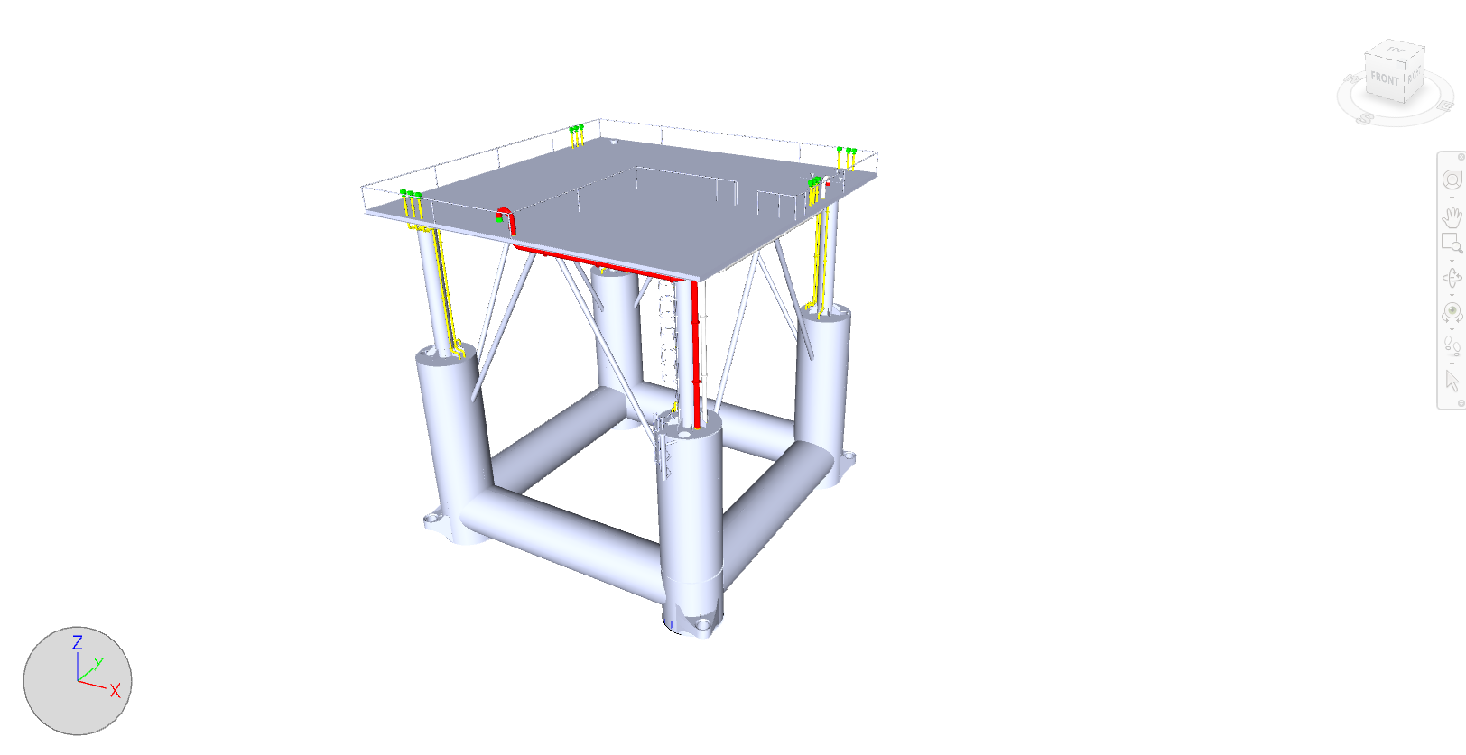 Engineering fully automated BWTS system for unmanned offshore platform